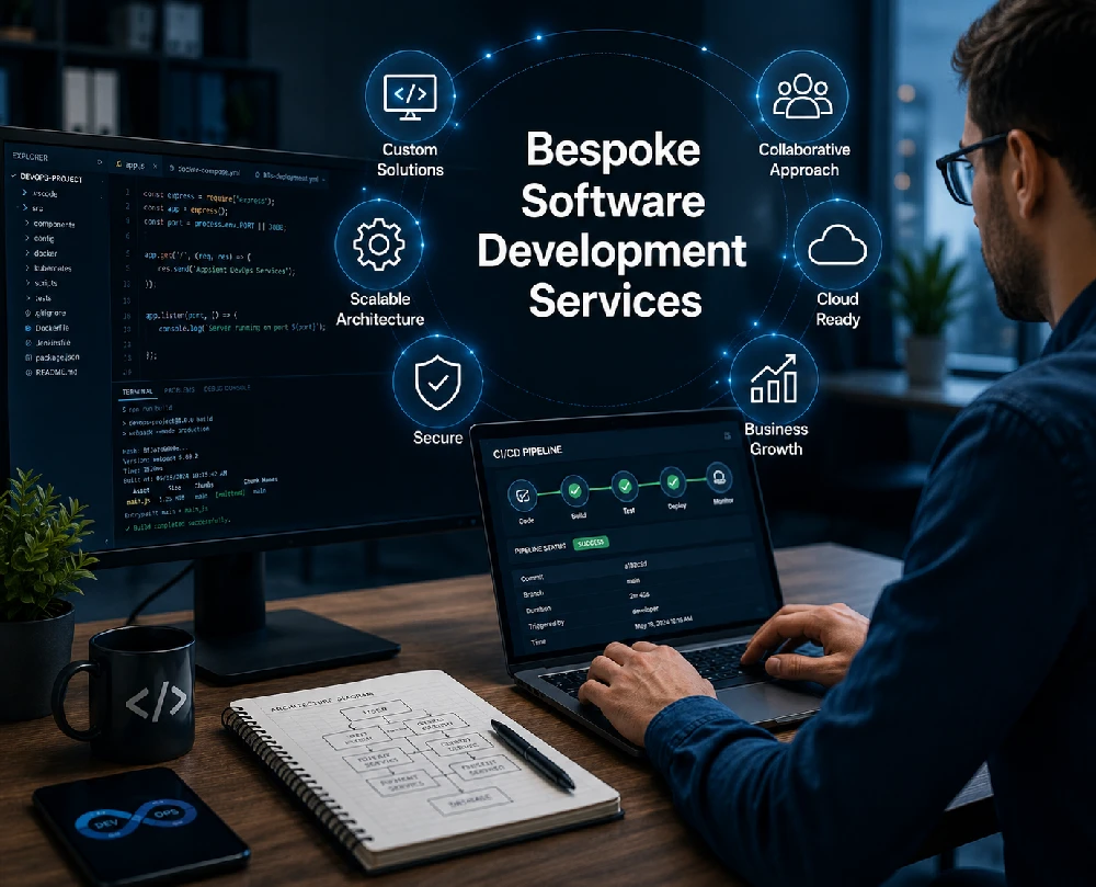 Appsient Technolabs team building a bespoke end-to-end software solution