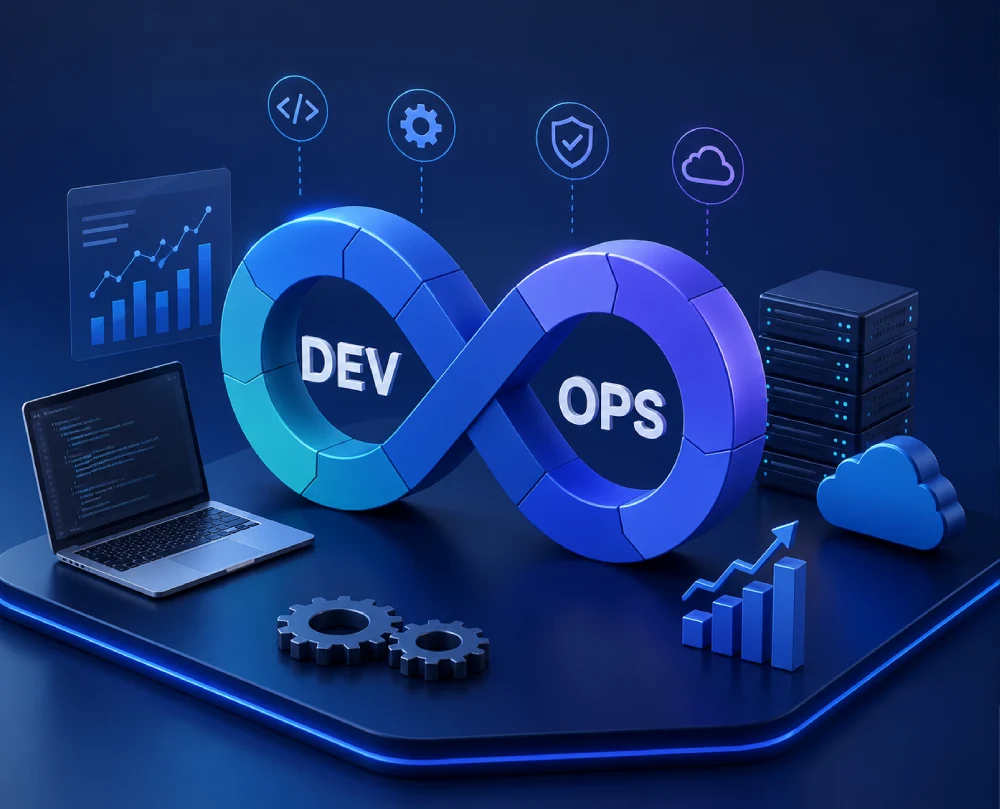 DevOps engineers automating cloud deployment pipelines at Appsient Technolabs