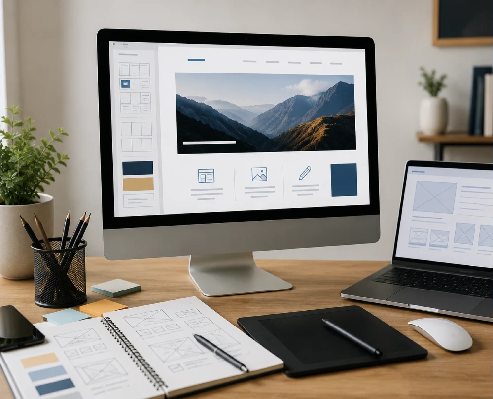 Custom business software built by Appsient Technolabs running on a desktop workstation